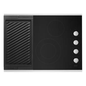 30" Electric Cooktop With Reversible Grill And Griddle