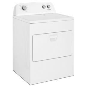 7.0 Cubic Feet Top Load Electric Dryer With AutoDry Drying System - White