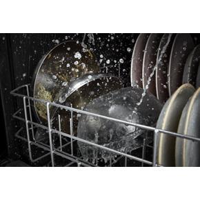 55 dBA Quiet Dishwasher With Boost Cycle And Pocket Handle - Fingerprint Resistant Stainless Steel