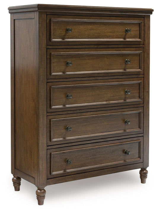 Sturlayne - Brown - Five Drawer Chest