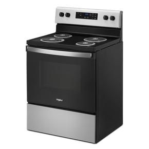 4.8 Cubic Feet Whirlpool Electric Range With Keep Warm Setting - 30"