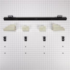 Built-In Range Flush Installation Trim Kit - Black