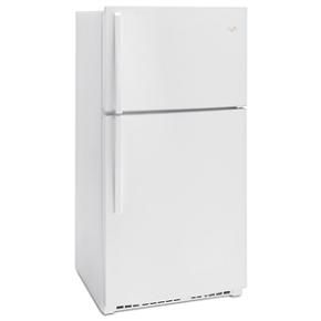 33" Wide Top Freezer Refrigerator - 21 Cubic Feet - White - 66,25" Height