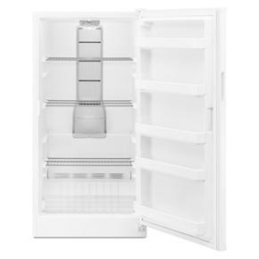 16 Cubic Feet Upright Freezer With Led Lighting - White