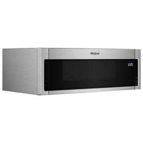 1.1 Cubic Feet Low Profile Microwave Hood Combination - Fingerprint Resistant Stainless Steel