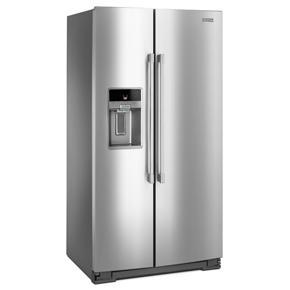 36-" Wide Counter Depth Side-By-Side Refrigerator- 21 Cubic Feet