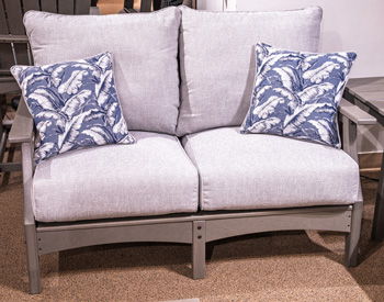 Cove Beach - Gray - Loveseat With Cushion