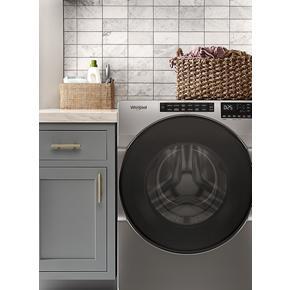 5.0 Cubic Feet Front Load Washer With Quick Wash Cycle - Chrome Shadow
