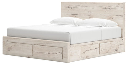 Lawroy - Panel Bed With Storage