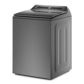 4.8 Cubic Feet Top Load Washer With Pretreat Station - Chrome Shadow