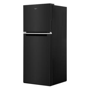 24" Wide Small Space Top-Freezer Refrigerator - 11.6 Cubic Feet - Black