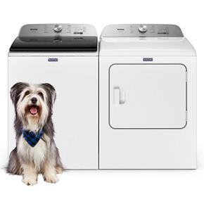 Pet Pro Top Load Electric Dryer - 70 Cubic Feet - White