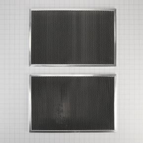 Range Hood Charcoal Filters (Two Charcoal Filters, 16" Length x 6" Width x 2" Height)