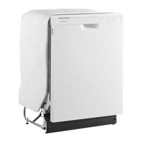 Dishwasher With Triple Filter Wash System - White