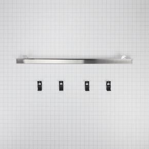 27" Built-In Range Flush Installation Trim Kit, Stainless Steel