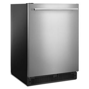 24" Wide Undercounter Refrigerator With Towel Bar Handle - 5.1 Cubic Feet