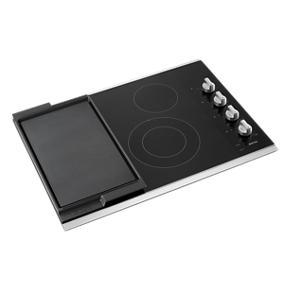 30" Electric Cooktop With Reversible Grill And Griddle