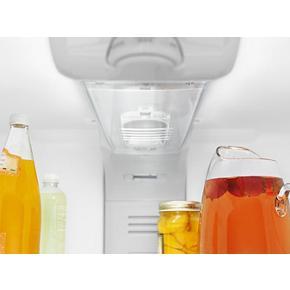 30" Wide Top Freezer Refrigerator - 19 Cubic Feet - Monochromatic Stainless Steel