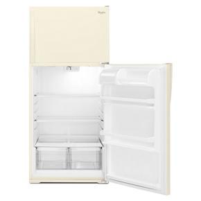 28" Wide Top Freezer Refrigerator - 14 Cubic Feet - Beige