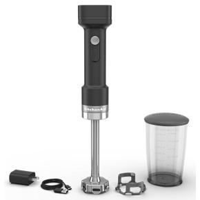 Kitchenaid Go Cordless Hand Blender Battery Included - Black Matte