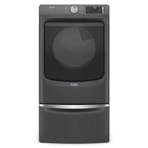 15.5" Pedestal For Front Load Washer And Dryer With Storage - Volcano Black