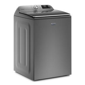 Smart Top Load Washer With Extra Power Button - 5.2 Cubic Feet - Metallic Slate
