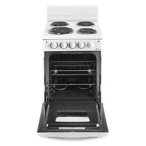 20" Amana Electric Range Oven With Versatile Cooktop