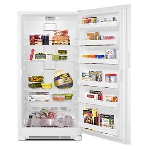 20 Cubic Feet Frost Free Upright Freezer With LED Lighting