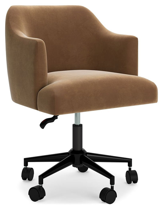 Austanny - Warm Brown - Home Office Desk Chair