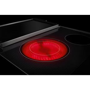 30" Electric Cooktop With Reversible Grill And Griddle - Black