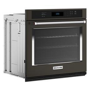 Kitchenaid 27" Single Wall Oven With Air Fry Mode - Black