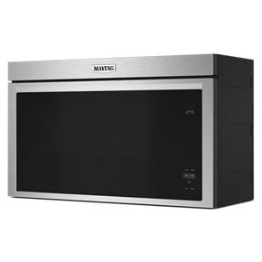 Over-The-Range Flush Built-In Microwave - 11 Cubic Feet - Gray