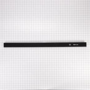 36" Range Downdraft Vent Top Trim - Black