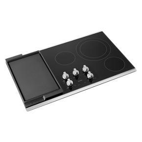 36" Electric Cooktop With Reversible Grill And Griddle