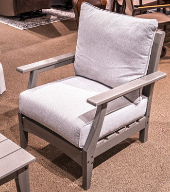 Cove Beach - Gray - Lounge Chair With Cushion (Set of 2)