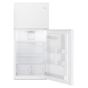 30" Wide Top Freezer Refrigerator - 19 Cubic Feet - White