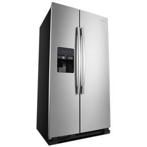 33" Side-By-Side Refrigerator With Dual Pad External Ice And Water Dispenser