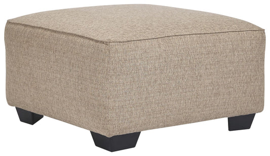 Baceno - Beige - Oversized Accent Ottoman