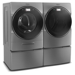 5.0 Cubic Feet Smart Front Load Washer With Load & Go XL Plus Dispenser - Chrome Shadow