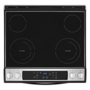 4.8 Cubic Feet Whirlpool Electric Range With Frozen Bake Technology