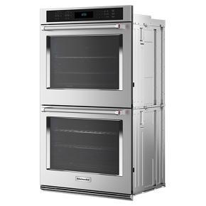 Kitchenaid 27" Double Wall Oven With Air Fry Mode - Stainless Steel