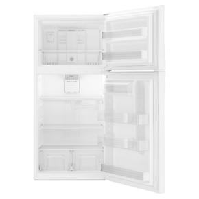30" Wide Top Freezer Refrigerator - 19 Cubic Feet - White