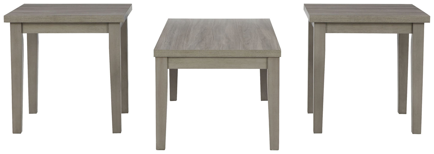 Loratti - Gray - Occasional Table Set (Set of 3)