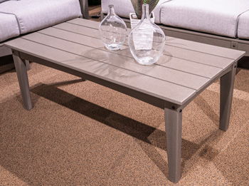 Cove Beach - Gray - Rectangular Cocktail Table