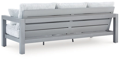 Hurley Park - Gray - Sofa With Cushion