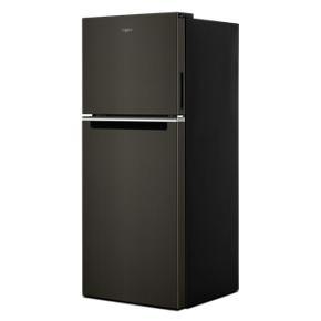 24" Wide Top-Freezer Refrigerator - 11.6 Cubic Feet - Black Stainless Steel