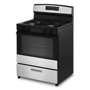 30" Gas Range With Bake Assist Temps