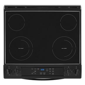 Whirlpool 34" Tall Range With Self Clean Oven Cycle - Black