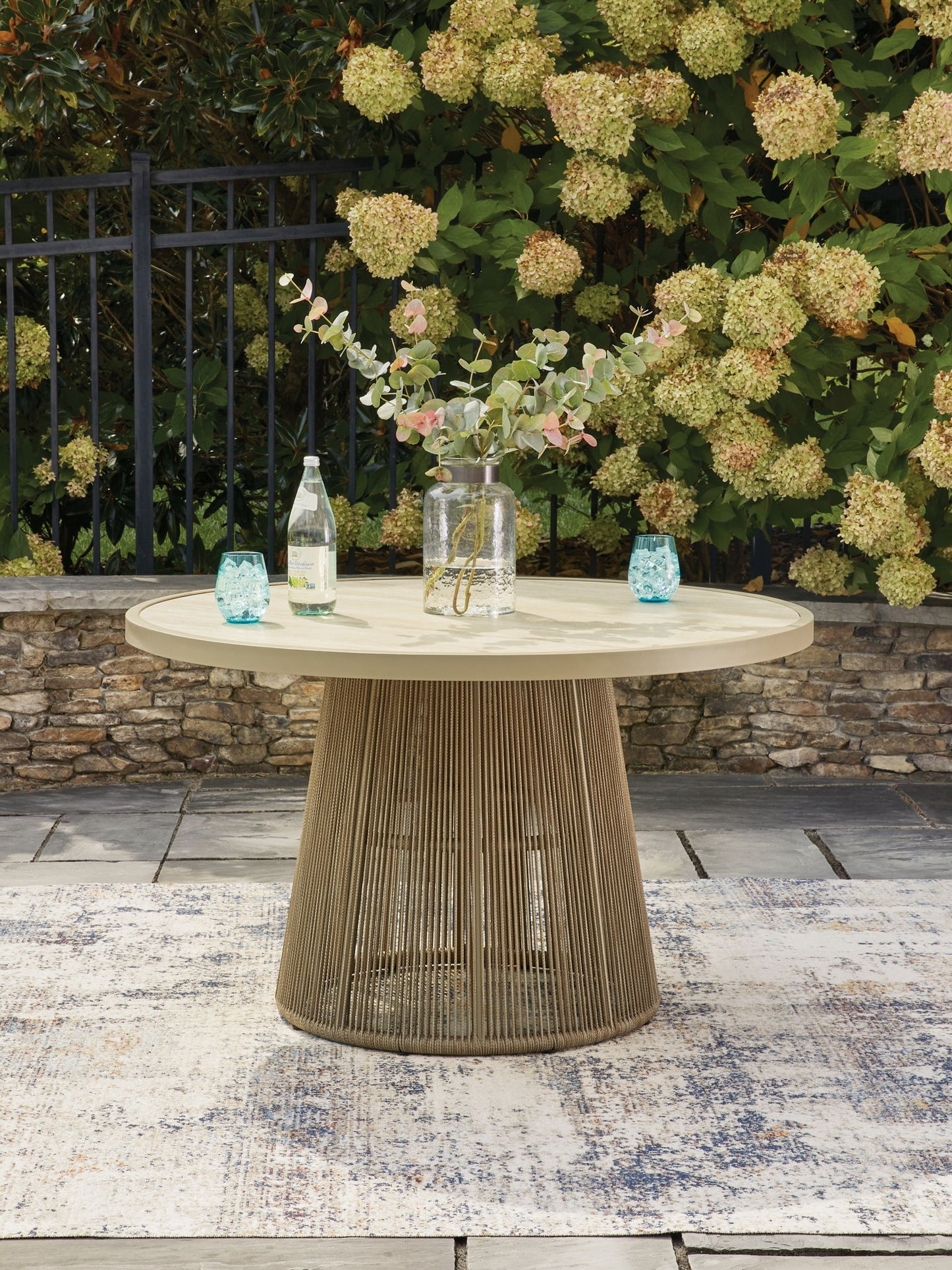 Orchard Beach - Outdoor Dining Table - Beige