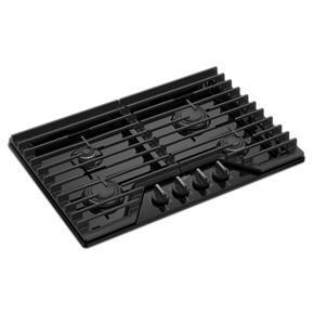 30" Gas Cooktop With Speedheat Burners - Black